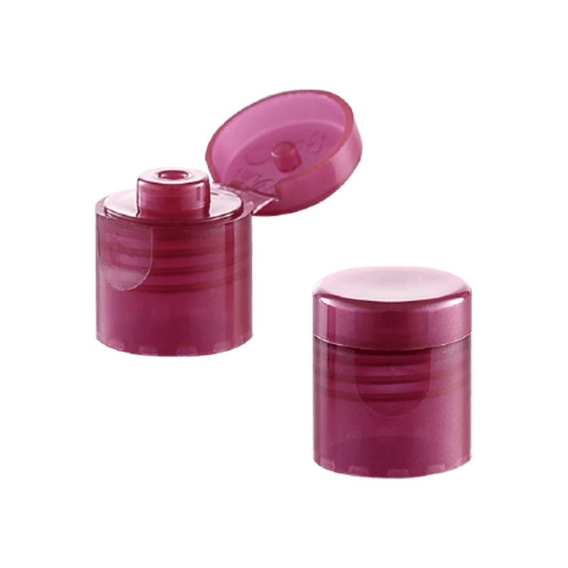 Plast flip top cap for vaskemiddel