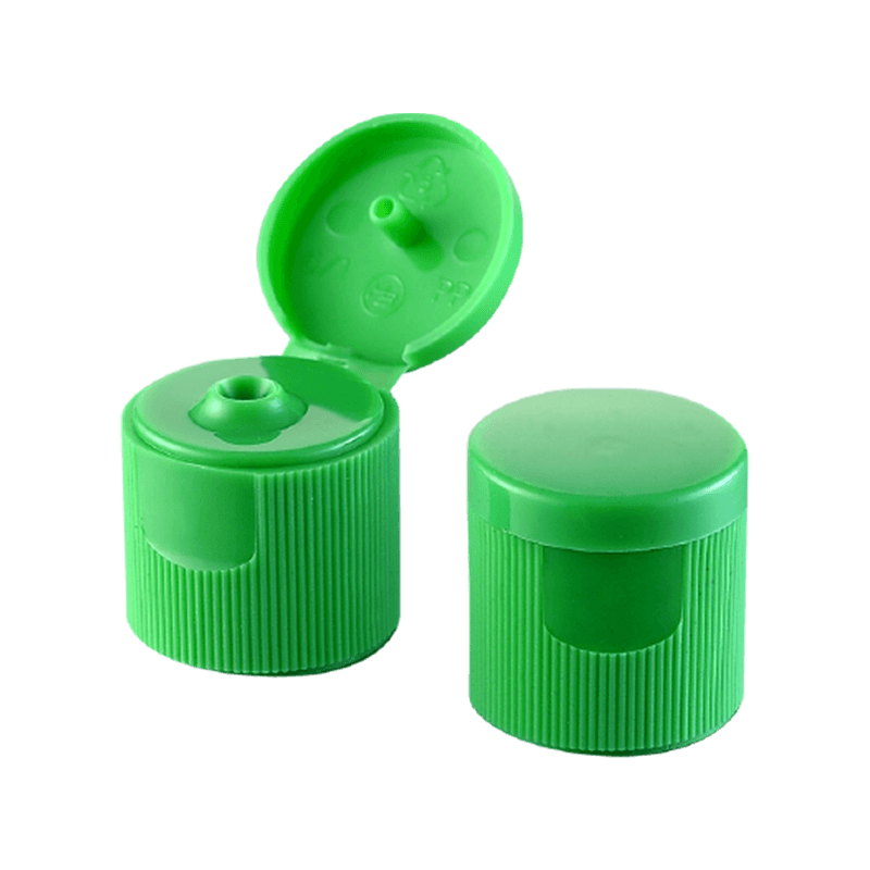 24 mm høyde plast flip top cap