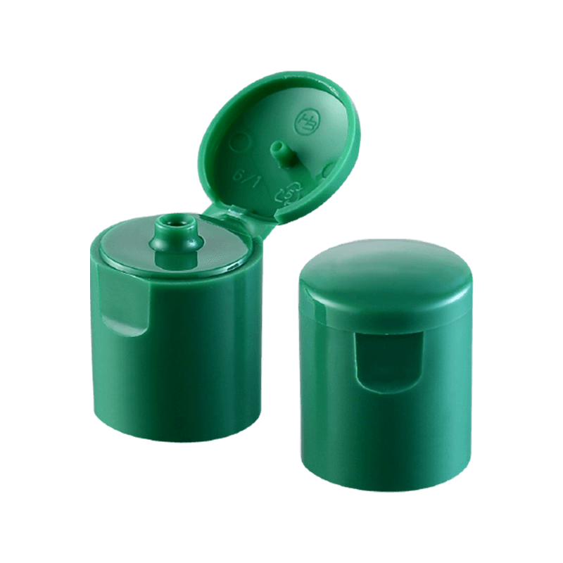 Plast flip top cap for kjemisk industri