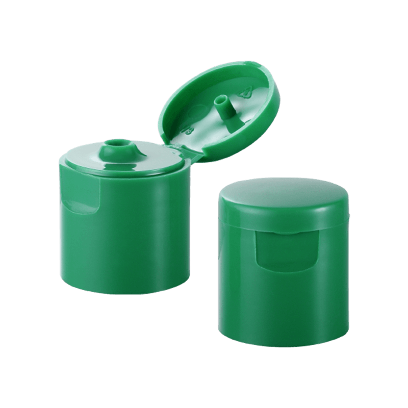 34 mm høyde plast flip top cap