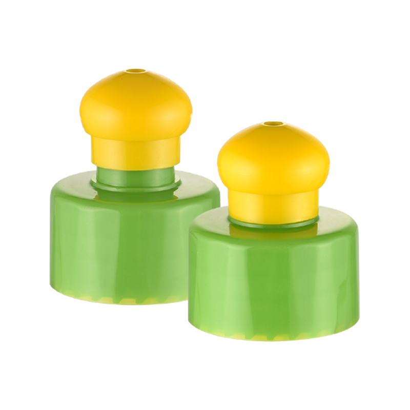 Plast Push pull cap for biomedisin